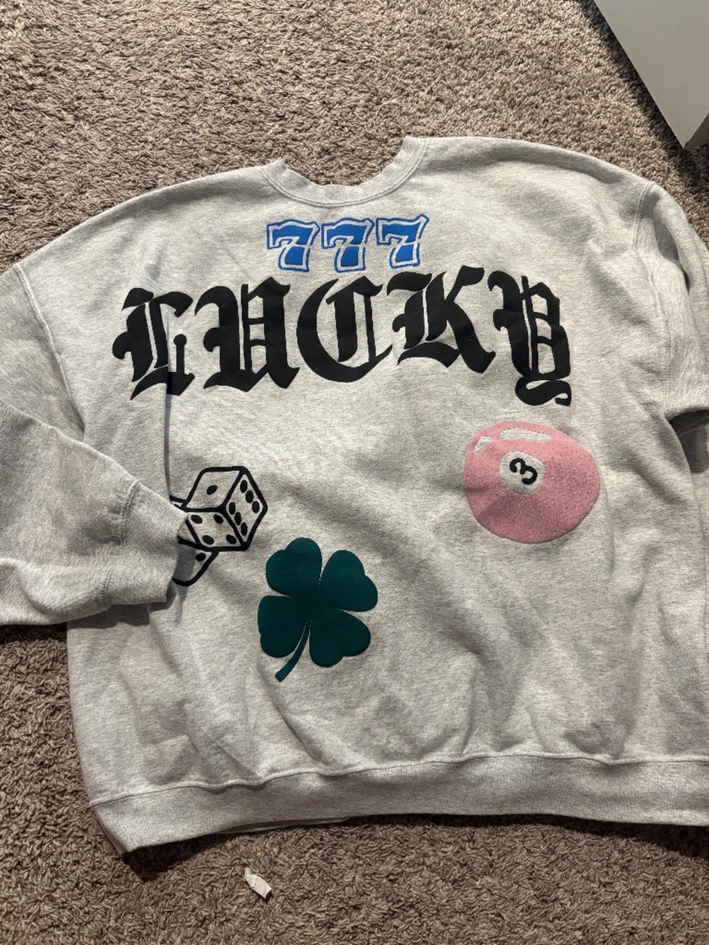 Skull House Designs Lucky Sweatshirt